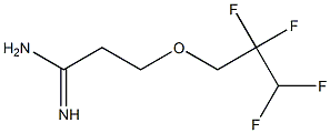 3-(2,2,3,3-tetrafluoropropoxy)propanimidamide Structure