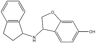 3-(2,3-dihydro-1H-inden-1-ylamino)-2,3-dihydro-1-benzofuran-6-ol