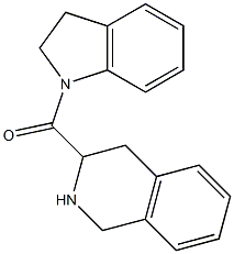 3-(2,3-dihydro-1H-indol-1-ylcarbonyl)-1,2,3,4-tetrahydroisoquinoline