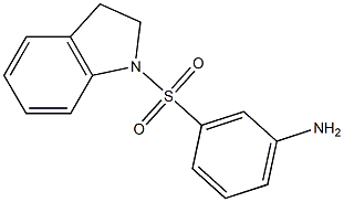 3-(2,3-dihydro-1H-indol-1-ylsulfonyl)aniline