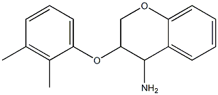 3-(2,3-dimethylphenoxy)-3,4-dihydro-2H-1-benzopyran-4-amine