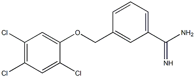 3-(2,4,5-trichlorophenoxymethyl)benzene-1-carboximidamide