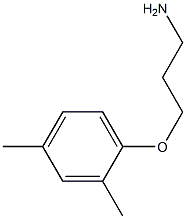 3-(2,4-dimethylphenoxy)propan-1-amine,,结构式