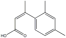 3-(2,4-dimethylphenyl)but-2-enoic acid