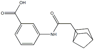  3-(2-{bicyclo[2.2.1]heptan-2-yl}acetamido)benzoic acid