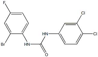 3-(2-bromo-4-fluorophenyl)-1-(3,4-dichlorophenyl)urea