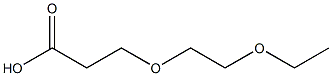 3-(2-ethoxyethoxy)propanoic acid Structure