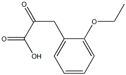 3-(2-ethoxyphenyl)-2-oxopropanoic acid 结构式