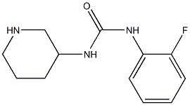 3-(2-fluorophenyl)-1-piperidin-3-ylurea|