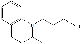 3-(2-methyl-1,2,3,4-tetrahydroquinolin-1-yl)propan-1-amine 化学構造式