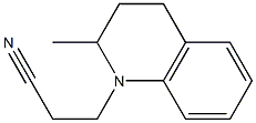3-(2-methyl-3,4-dihydroquinolin-1(2H)-yl)propanenitrile Structure