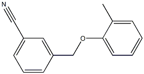  3-(2-methylphenoxymethyl)benzonitrile