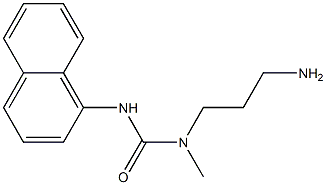 3-(3-aminopropyl)-3-methyl-1-naphthalen-1-ylurea
