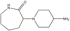 3-(4-aminopiperidin-1-yl)azepan-2-one Structure