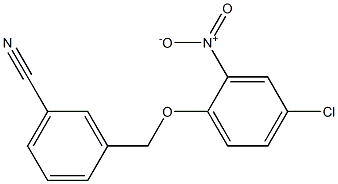  3-(4-chloro-2-nitrophenoxymethyl)benzonitrile