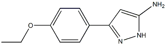 3-(4-ethoxyphenyl)-1H-pyrazol-5-amine Structure