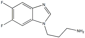 3-(5,6-difluoro-1H-1,3-benzodiazol-1-yl)propan-1-amine