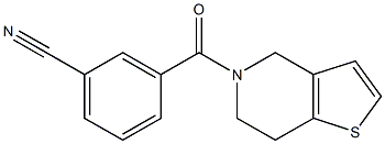 3-(6,7-dihydrothieno[3,2-c]pyridin-5(4H)-ylcarbonyl)benzonitrile