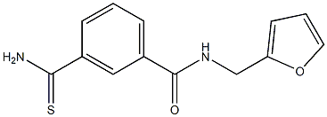 3-(aminocarbonothioyl)-N-(2-furylmethyl)benzamide