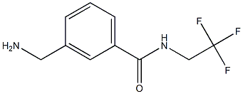 3-(aminomethyl)-N-(2,2,2-trifluoroethyl)benzamide Structure