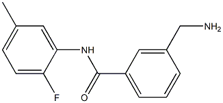 3-(aminomethyl)-N-(2-fluoro-5-methylphenyl)benzamide Structure