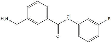 3-(aminomethyl)-N-(3-fluorophenyl)benzamide Structure