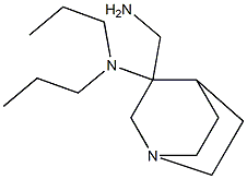 3-(aminomethyl)-N,N-dipropyl-1-azabicyclo[2.2.2]octan-3-amine