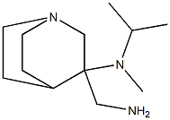 3-(aminomethyl)-N-methyl-N-(propan-2-yl)-1-azabicyclo[2.2.2]octan-3-amine