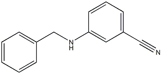 3-(benzylamino)benzonitrile Struktur