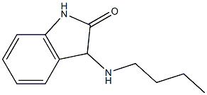 3-(butylamino)-2,3-dihydro-1H-indol-2-one 结构式