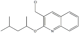3-(chloromethyl)-2-[(4-methylpentan-2-yl)oxy]quinoline|