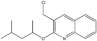  3-(chloromethyl)-2-[(4-methylpentan-2-yl)oxy]quinoline