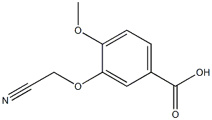 3-(cyanomethoxy)-4-methoxybenzoic acid