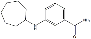  3-(cycloheptylamino)benzamide