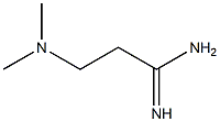 3-(dimethylamino)propanimidamide Structure