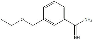 3-(ethoxymethyl)benzenecarboximidamide Structure