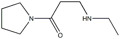 3-(ethylamino)-1-(pyrrolidin-1-yl)propan-1-one|