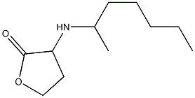 3-(heptan-2-ylamino)oxolan-2-one Structure