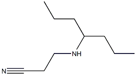  3-(heptan-4-ylamino)propanenitrile