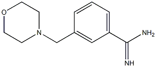 3-(morpholin-4-ylmethyl)benzenecarboximidamide
