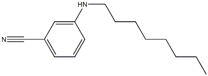 3-(octylamino)benzonitrile|