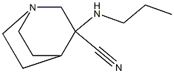 3-(propylamino)-1-azabicyclo[2.2.2]octane-3-carbonitrile