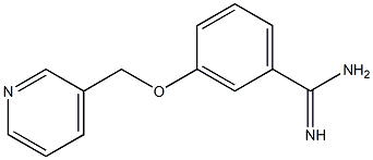 3-(pyridin-3-ylmethoxy)benzenecarboximidamide