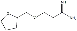 3-(tetrahydrofuran-2-ylmethoxy)propanimidamide,,结构式