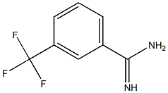 3-(trifluoromethyl)benzenecarboximidamide,,结构式
