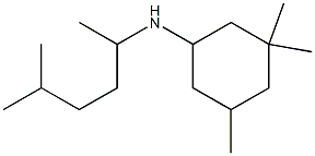3,3,5-trimethyl-N-(5-methylhexan-2-yl)cyclohexan-1-amine