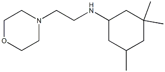 3,3,5-trimethyl-N-[2-(morpholin-4-yl)ethyl]cyclohexan-1-amine Structure