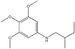 3,4,5-trimethoxy-N-(2-methylbutyl)aniline