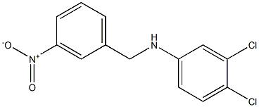 3,4-dichloro-N-[(3-nitrophenyl)methyl]aniline