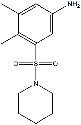 3,4-dimethyl-5-(piperidine-1-sulfonyl)aniline